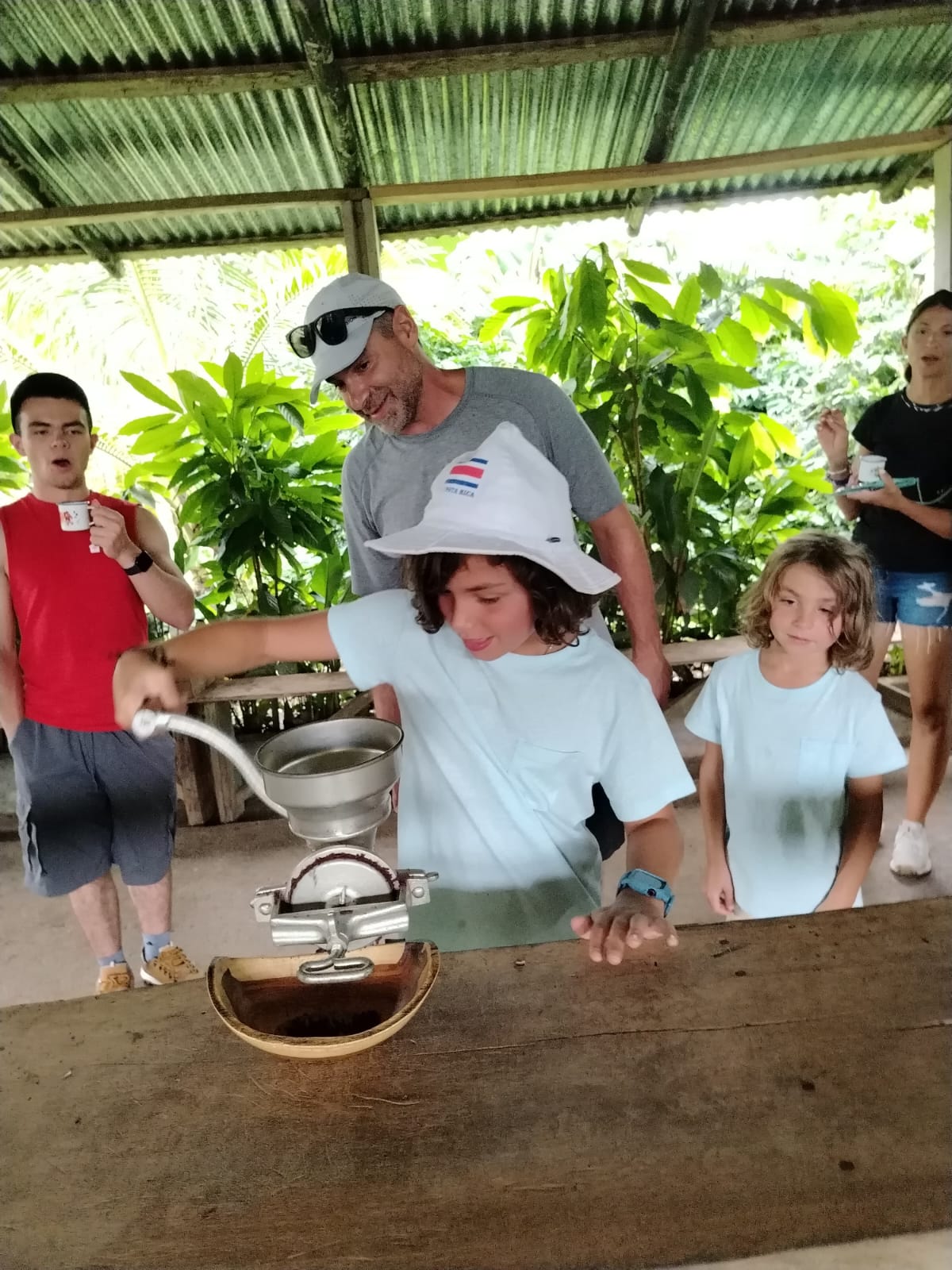 Experiencia práctica de café